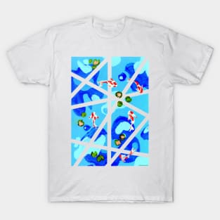 Geometric Koi Pond T-Shirt